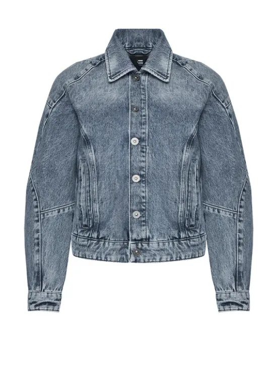 G-STAR Kurtka jeansowa Kitoh 3D D26776 E207 Niebieski Regular Fit