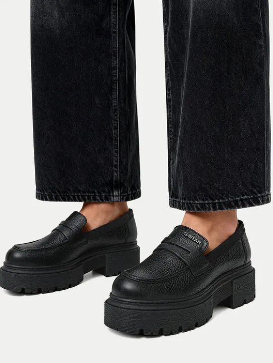 G-STAR Loafersy CEO-WB-ADELA-13 Czarny
