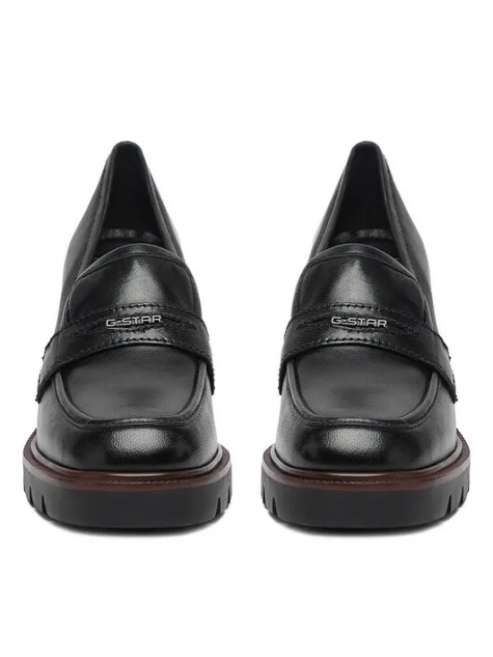 G-STAR Loafersy CEO-WI34-CLEVELAND-05 Czarny