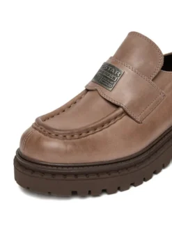 G-STAR Loafersy EO-DOLUNAY-25FW05 Beżowy
