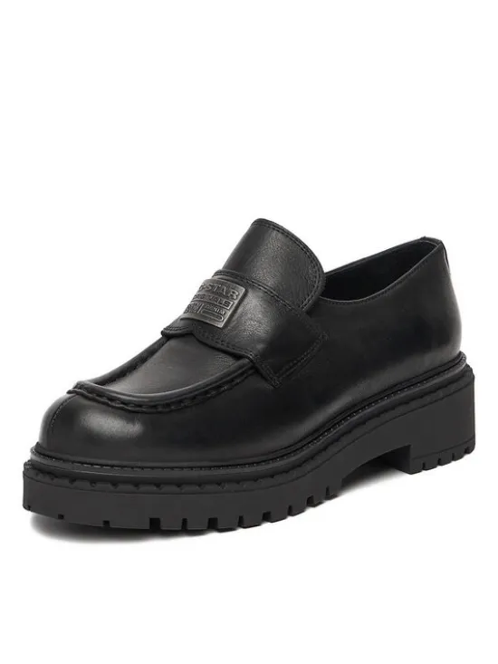 G-STAR Loafersy EO-DOLUNAY-25FW05 Czarny