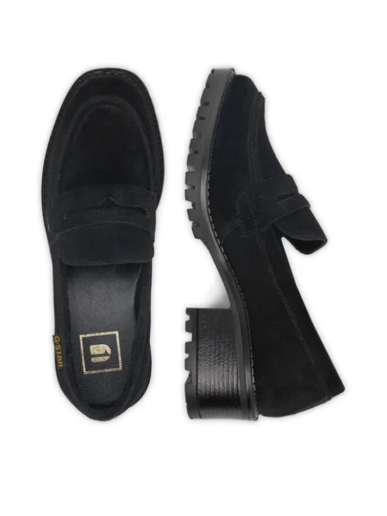 G-STAR Loafersy WI34-JANELLE-01 Czarny