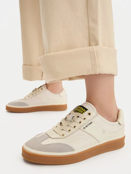 G-STAR Sneakersy CEO-STAR-01 Beżowy