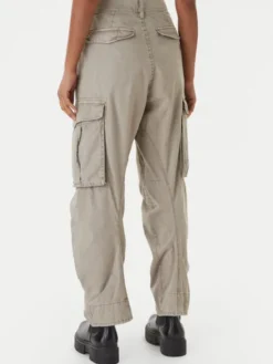 G-STAR Spodnie materiałowe D28756-D388 Beżowy Boyfriend Fit