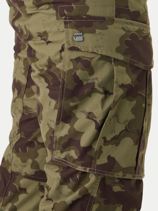 G-STAR Spodnie materiałowe Rovic D02190-D553 Zielony Regular Fit