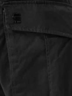 G-STAR Spodnie materiałowe Rovic D02190-5126-6484 Czarny Tapered Fit