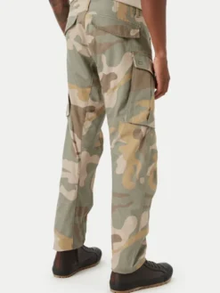 G-STAR Spodnie materiałowe Rovic D02190-E574 Zielony Tapered Fit