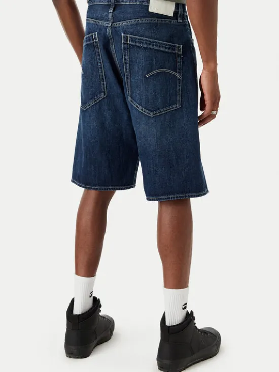 G-STAR Szorty jeansowe Deeggie D28474-D536 Niebieski Regular Fit