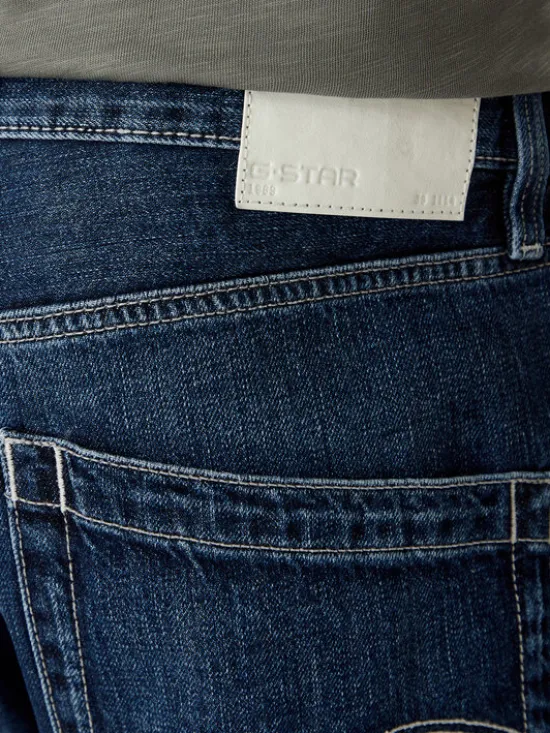 G-STAR Szorty jeansowe Deeggie D28474-D536 Niebieski Regular Fit