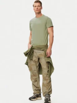 G-STAR T-Shirt Lash D16396-B353 Zielony Regular Fit