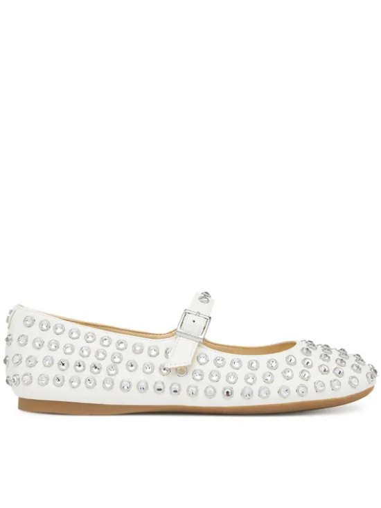 Guess Baleriny FLTKDL ELE02 Biały