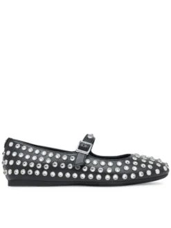 Guess Baleriny FLTKDL ELE02 Czarny