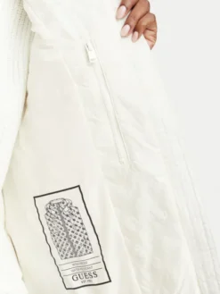 Guess Bezrękawnik W6BL53 W4182 Kremowy Regular Fit