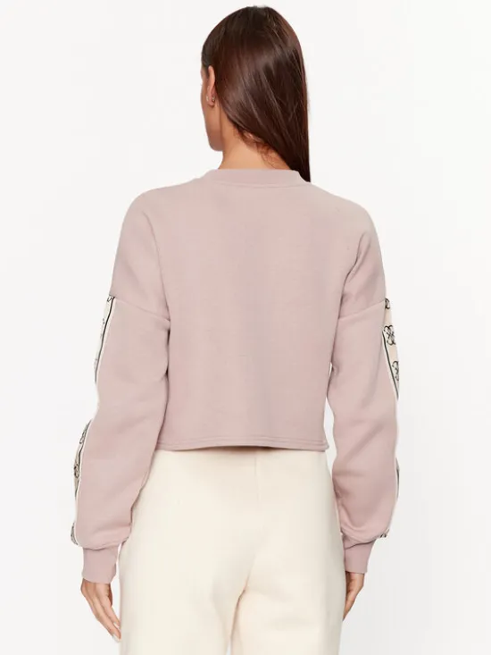Guess Bluza V3BQ16 KB3P2 Różowy Regular Fit