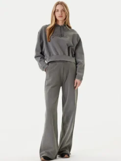 Guess Bluza V5RQ16 KCOS1 Szary Relaxed Fit