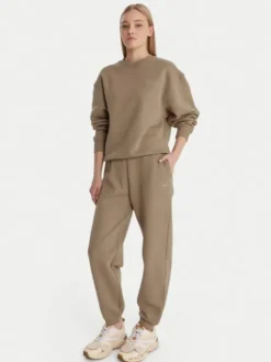 Guess Bluza V6RQ13 K9V31 Beżowy Regular Fit