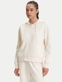 Guess Bluza V5YQ00 KB3P2 Écru Regular Fit