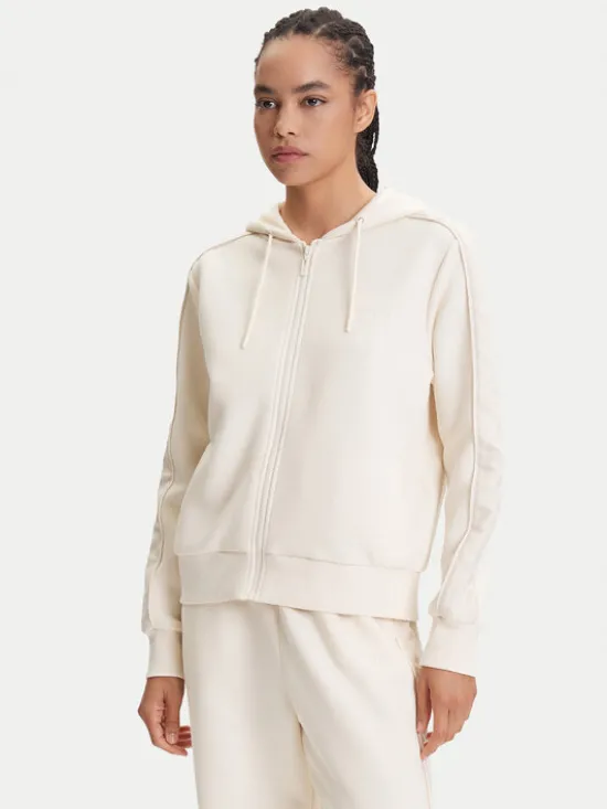 Guess Bluza V5YQ00 KB3P2 Écru Regular Fit