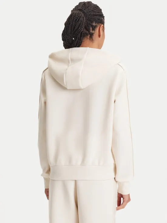 Guess Bluza V5YQ00 KB3P2 Écru Regular Fit