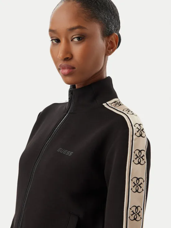 Guess Bluza V2YQ16 KB3P2 Czarny Regular Fit