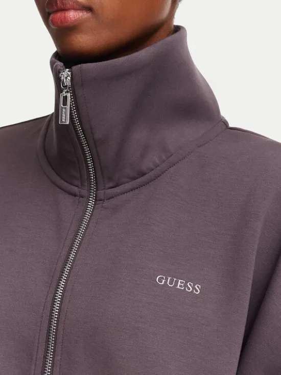 Guess Bluza V6YQ25 K4801 Brązowy Regular Fit