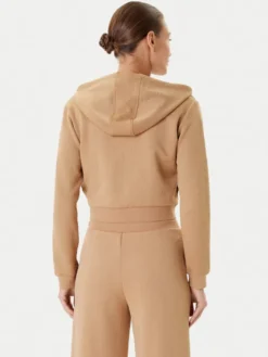 Guess Bluza V5YQ06 KBSL2 Brązowy Regular Fit