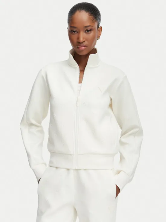 Guess Bluza V6YQ12 K4297 Kremowy Regular Fit