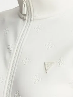 Guess Bluza V6YQ12 K4297 Kremowy Regular Fit