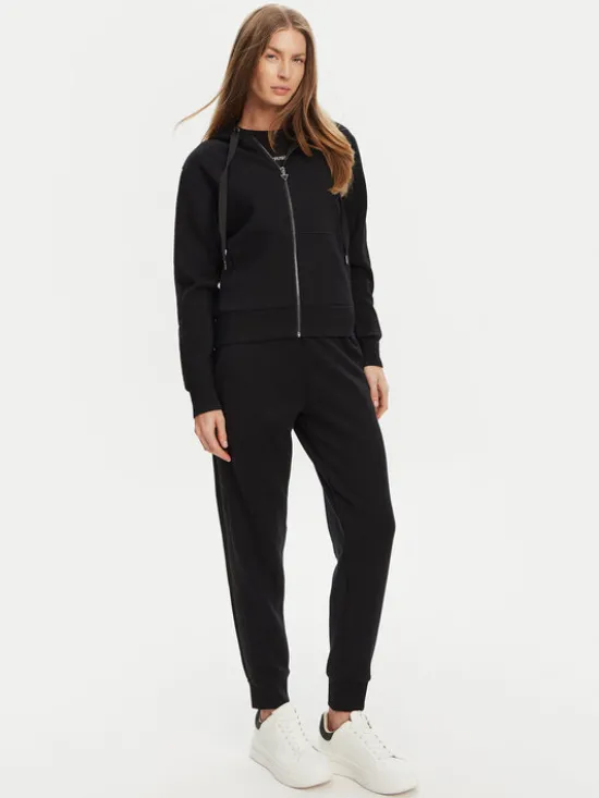 Guess Bluza W5YQ05 KBYE2 Czarny Regular Fit