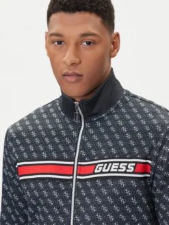 Guess Bluza Z2BQ06 K7122 Granatowy Regular Fit