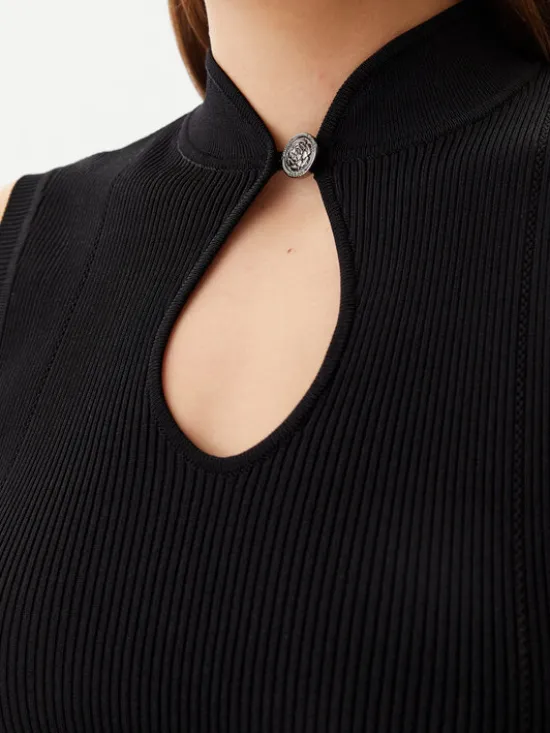 Guess Bluzka W5GR10 Z3L10 Czarny Regular Fit