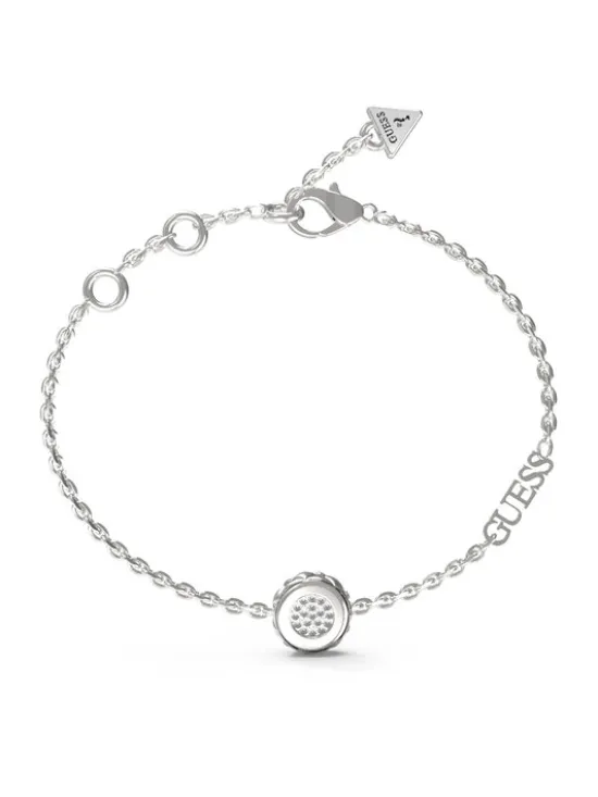 Guess Bransoletka JUBB04 594JW Srebrny