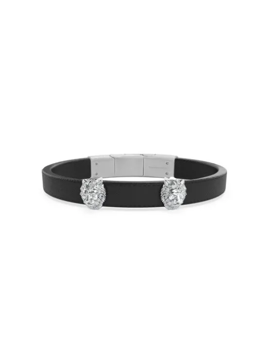 Guess Bransoletka JUMB01311JWSTT/U Czarny
