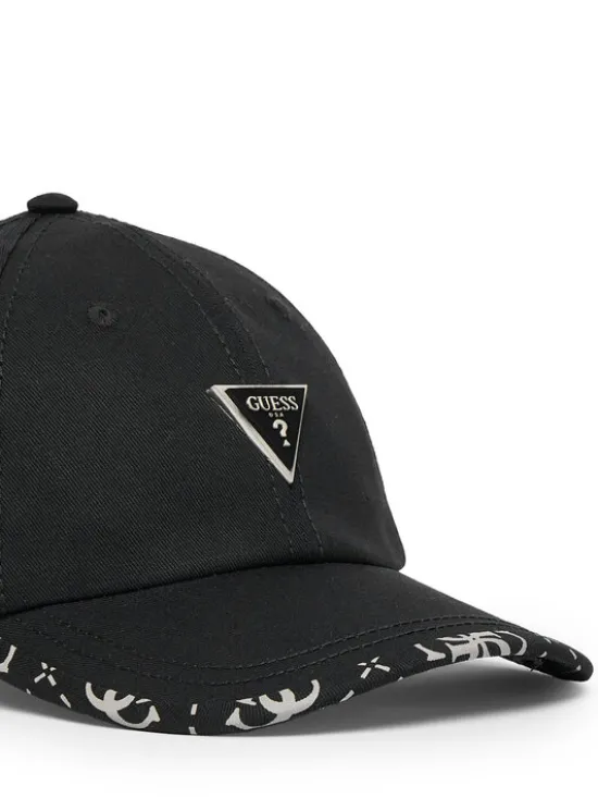 Guess Czapka z daszkiem AM9654 COT01 Czarny