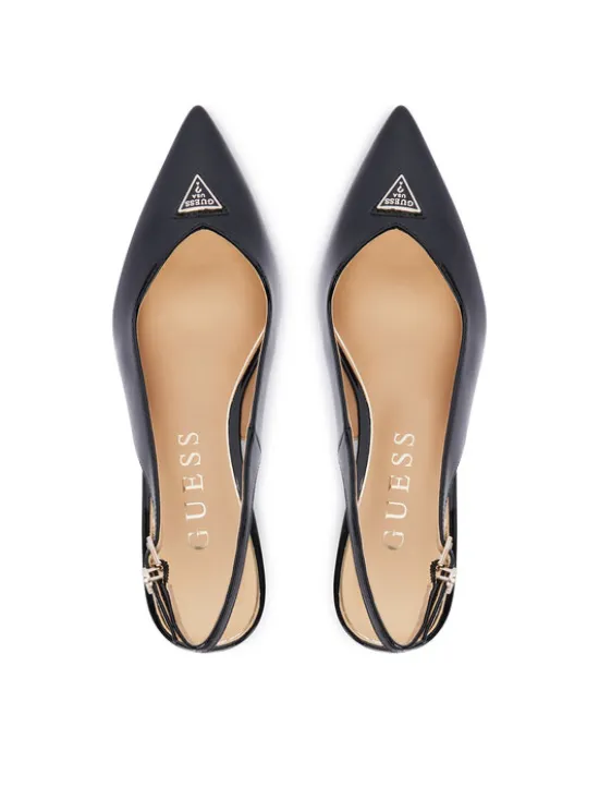 Guess Czółenka FLTYNN PAF05 Czarny