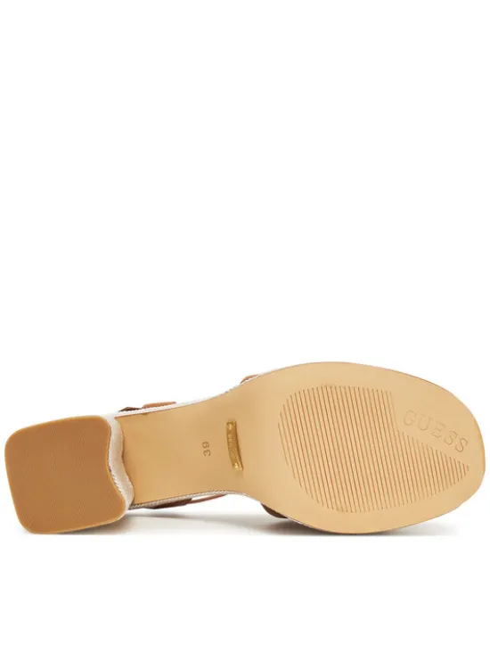 Guess Espadryle FLJFML LEA03 Brązowy