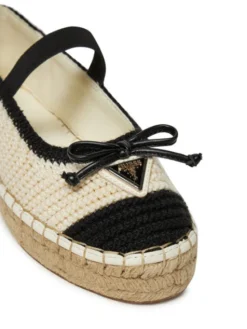 Guess Espadryle FLJJON FAB02 Écru