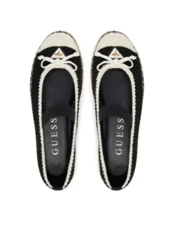 Guess Espadryle FLJJON FAB02 Czarny