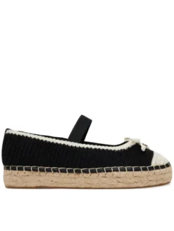 Guess Espadryle FLJJON FAB02 Czarny