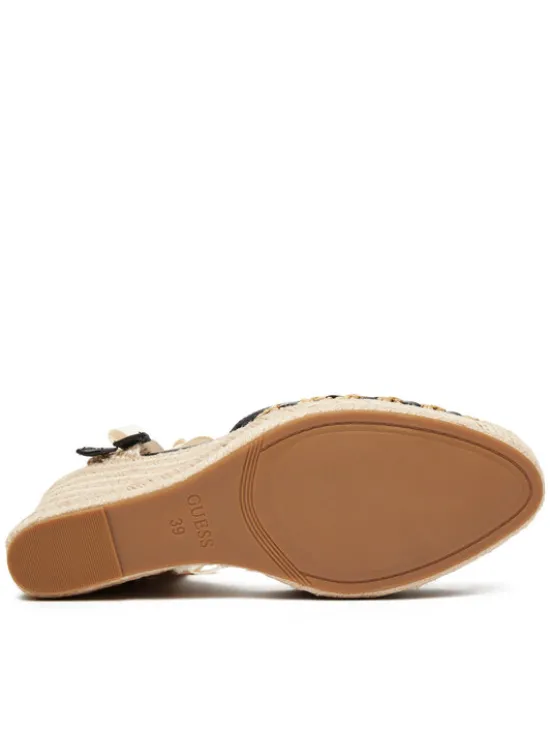 Guess Espadryle FLJNAM FAB04 Czarny