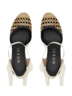 Guess Espadryle FLJNAM FAB04 Czarny