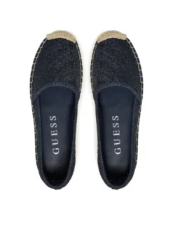 Guess Espadryle FLJODY DEN14 Granatowy