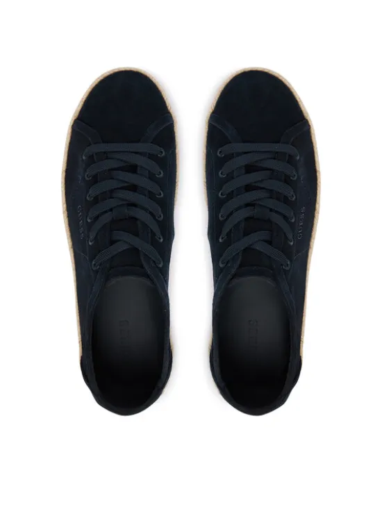 Guess Espadryle FMJMAL SUE12 Granatowy