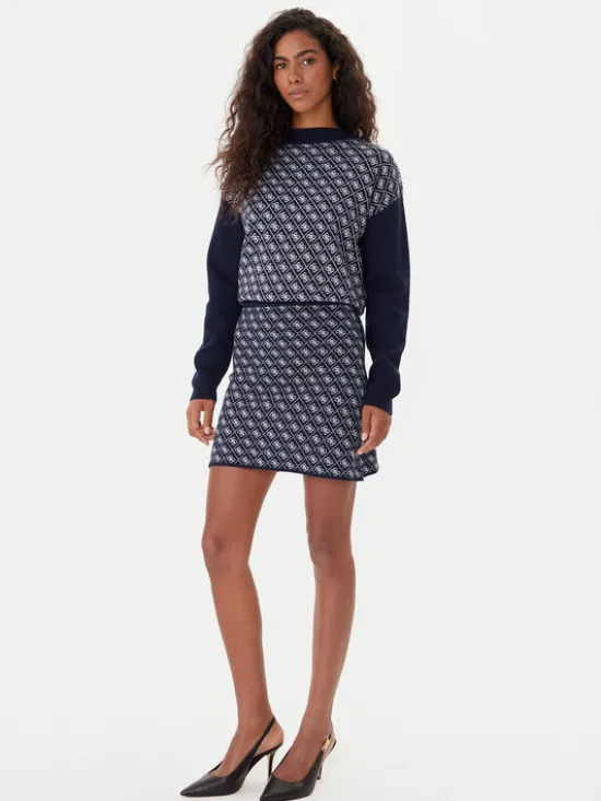 Guess Golf W5BR23 Z3JD2 Granatowy Relaxed Fit