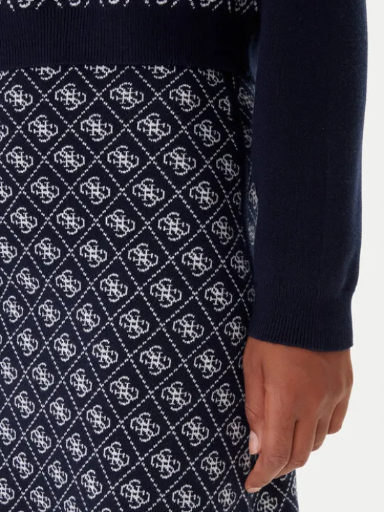 Guess Golf W5BR23 Z3JD2 Granatowy Relaxed Fit