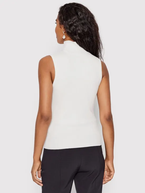 Guess Golf Zelinda W2YR32 Z2V62 Biały Slim Fit