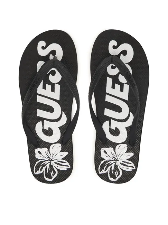 Guess Japonki F6GZ13 BB00H Czarny