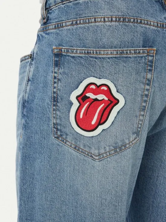 Guess Jeans Jeansy M6BAB3 D1873 Niebieski jasny Regular Fit