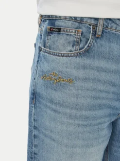 Guess Jeans Jeansy M6BAB3 D1873 Niebieski jasny Regular Fit
