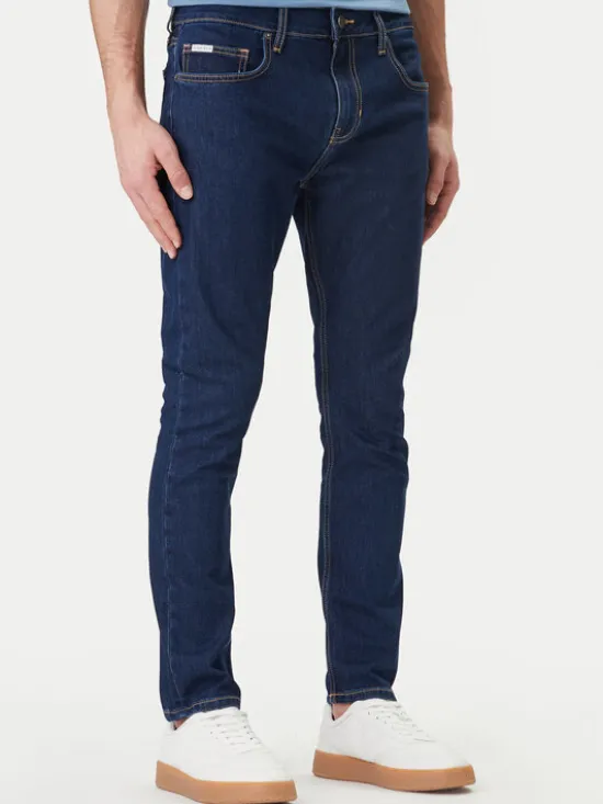 Guess Jeans Jeansy M6RA0F D6326 Granatowy Regular Fit